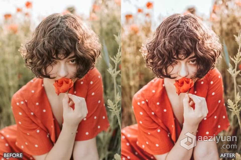 波西米亚情绪电影人像Lightroom预设 Boho Look Moody Lightroom Presets - AE资源网 www.aeziyuan.com