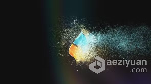 AE模板-粒子特效演绎LOGO动画视频AE模板下载 Particles Magical Logo - AE资源网 www.aeziyuan.com