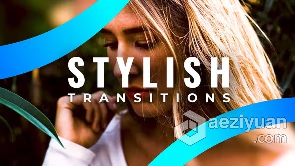 24组图形动画遮罩视频转场效果PR模板下载 Stylish Transitions Pack组图,动画,视频,转场,效果 - AE资源网 www.aeziyuan.com