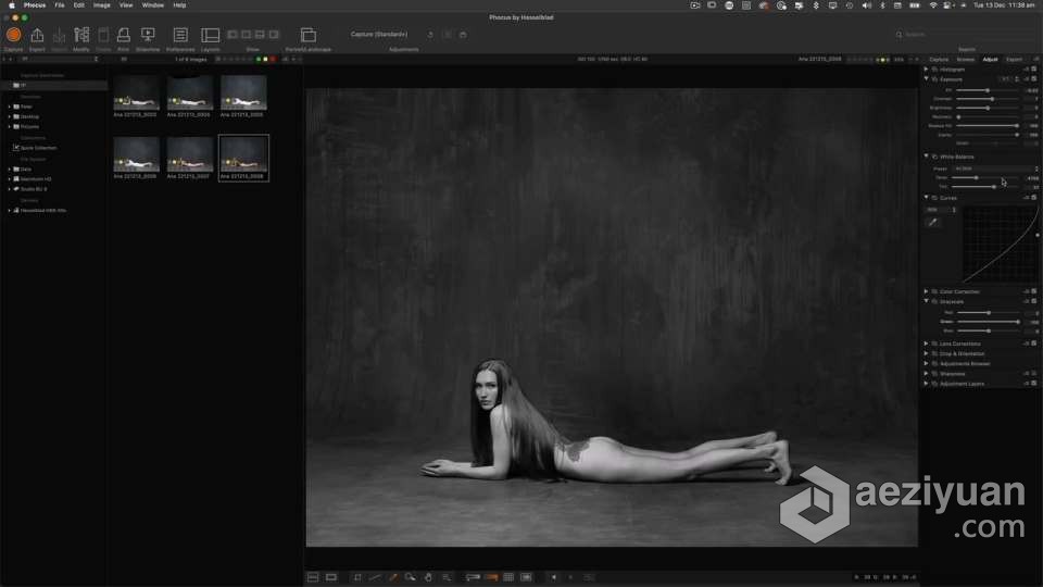 摄影师 Peter Coulson 模特Ana室内私房人像布光教程 中英字幕Peter Coulson,私房摄影教程,私房布光教程 - AE资源网 www.aeziyuan.com