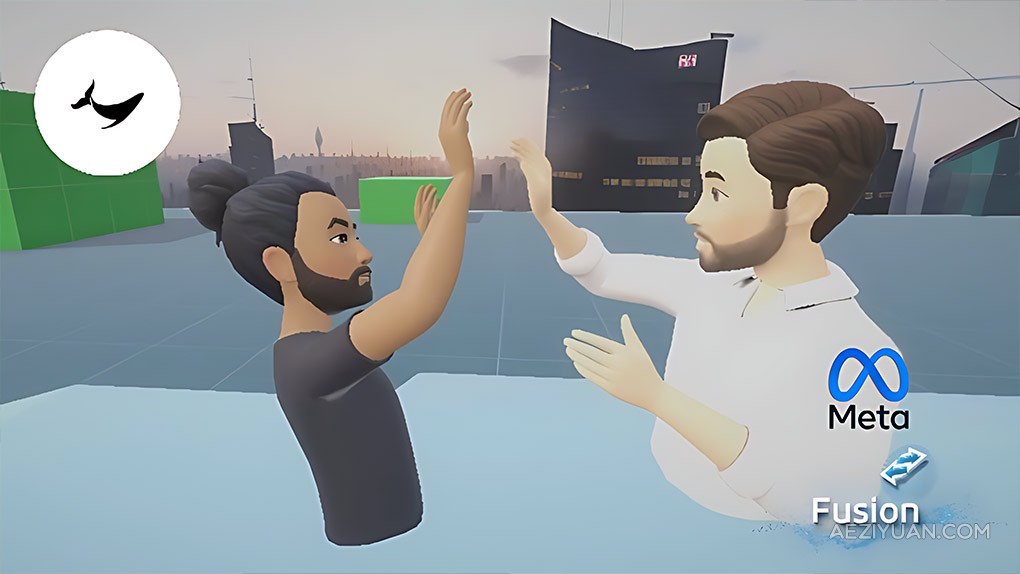 Unity VR虚拟现实Oculus Meta等多人游戏开发视频教程Unity,Unity教程,Unity视频教程,游戏开发 - AE资源网 www.aeziyuan.com