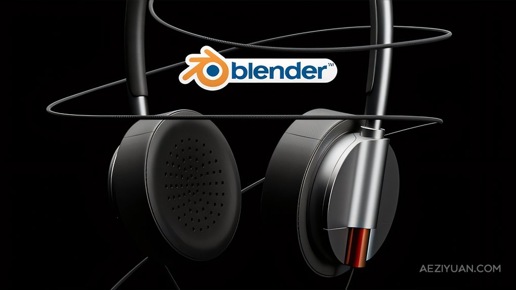 Blender 3D建模与动画初学者入门技术视频教程 Blender: Creating elegant and realistBlender,Blender教程,blender建模教程,Blender场景教程 - AE资源网 www.aeziyuan.com