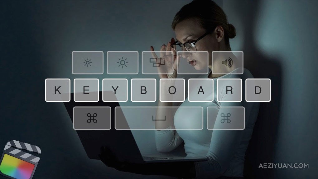 视频教程制作演示快捷键组合指令显示动画FCPX插件 CineFlare – Keyboard 汉化版视频教程,制作,演示,快捷键,组合指令 - AE资源网 www.aeziyuan.com