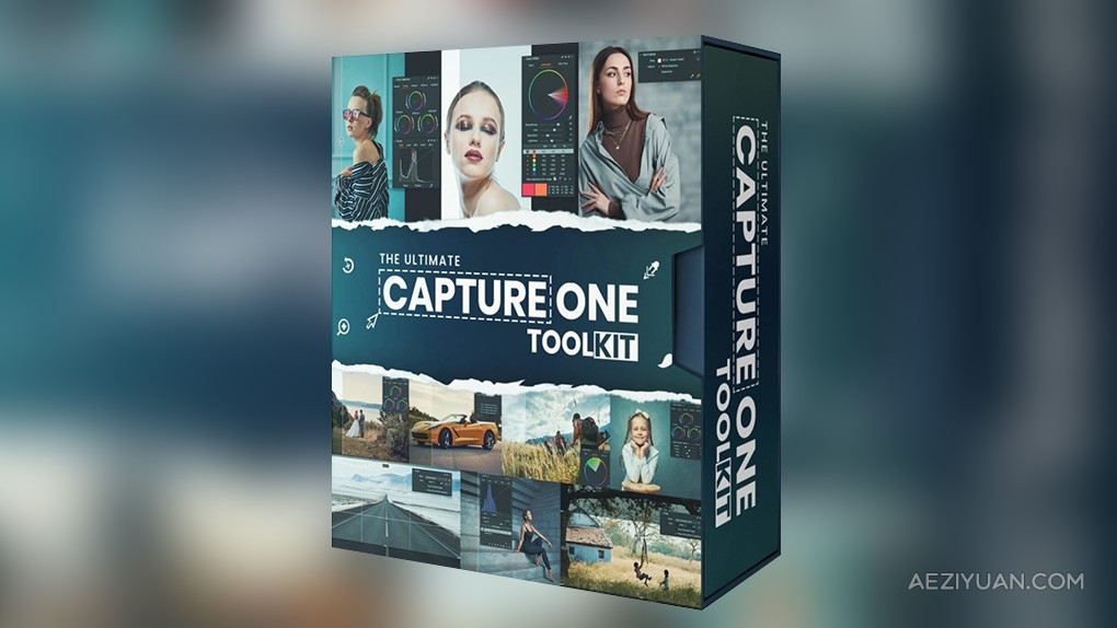 Capture One 颜色平衡活力变换曲线肤色调整工作流程会话模板工具包C1预设 Alex on RAW – Ultimate Capture One ToolkitC1样式,飞思预设,Capture One样式,飞思样式,摄影调色 - AE资源网 www.aeziyuan.com