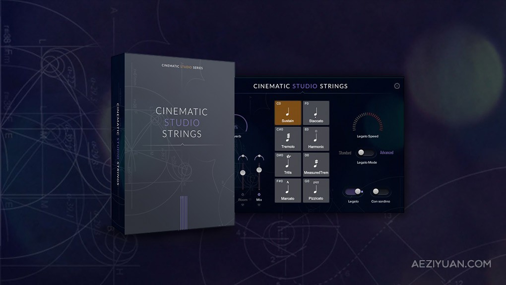 电影工作室专业管弦乐样本库音源5套合集 Cinematic Studio Series – Brass/Solo Strings/Strings/Woodwinds/Piano配乐音效,音效合集,音效素材,木管乐,管弦乐 - AE资源网 www.aeziyuan.com