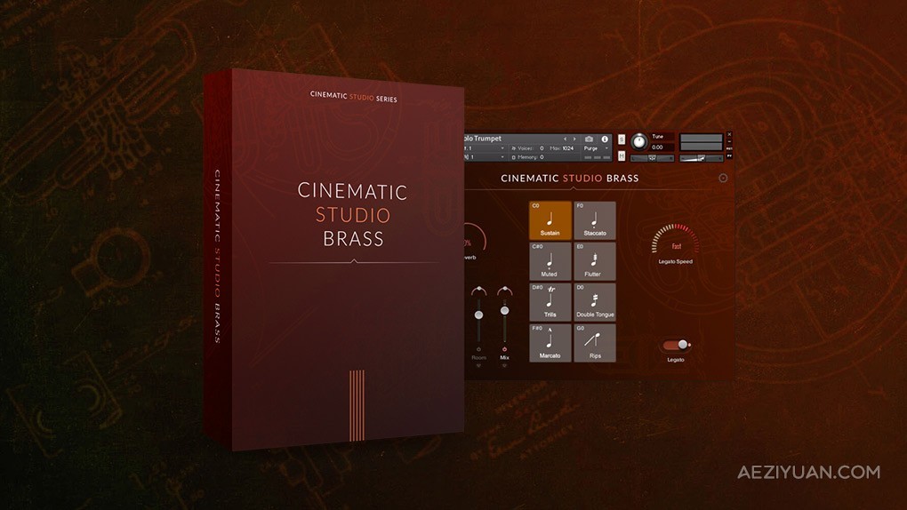 电影工作室专业管弦乐样本库音源5套合集 Cinematic Studio Series – Brass/Solo Strings/Strings/Woodwinds/Piano配乐音效,音效合集,音效素材,木管乐,管弦乐 - AE资源网 www.aeziyuan.com