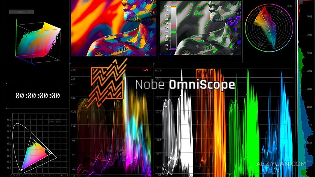 视频调色万能颜色分级示波器AE/PR/达芬奇/OFX插件 Nobe OmniScope v1.10.123 Win/Mac - AE资源网 www.aeziyuan.com