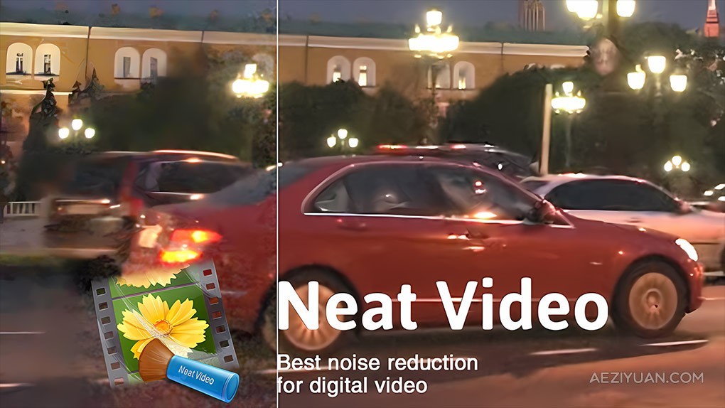 专业强大的视频降噪达芬奇插件 Neat Video Pro 5.6.0 CE Win汉化版 - AE资源网 www.aeziyuan.com