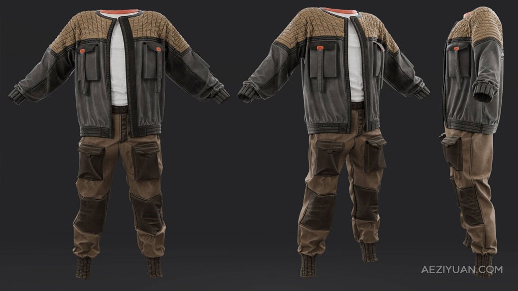 Marvelous Designer 3A级游戏角色服装设计视频教程 Creating Clothing for Characters in Marvelous Designer with Olena Zykovamarvelous,designer,游戏角色,服装设计,设计 - AE资源网 www.aeziyuan.com