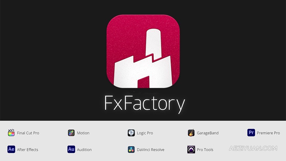 FxFactory 8.0.16全功能激活版 Mac电脑FCPX/AE/PR超强视觉特效插件包功能,激活,超强,视觉特效,插件 - AE资源网 www.aeziyuan.com