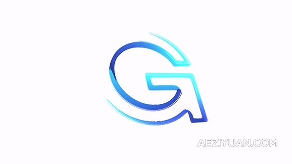 画笔绘制线条勾勒标志动画-PR模板 Brush Drawn Logo Animation画笔,绘制,线条,勾勒,标志 - AE资源网 www.aeziyuan.com