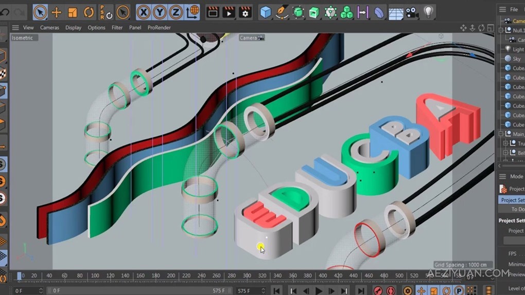 C4D 3D动画技术全面技能指南视频教程 Maxon Cinema 4D From Basics to Advanced 3D Animation动画技术,技术,全面,技能,指南 - AE资源网 www.aeziyuan.com