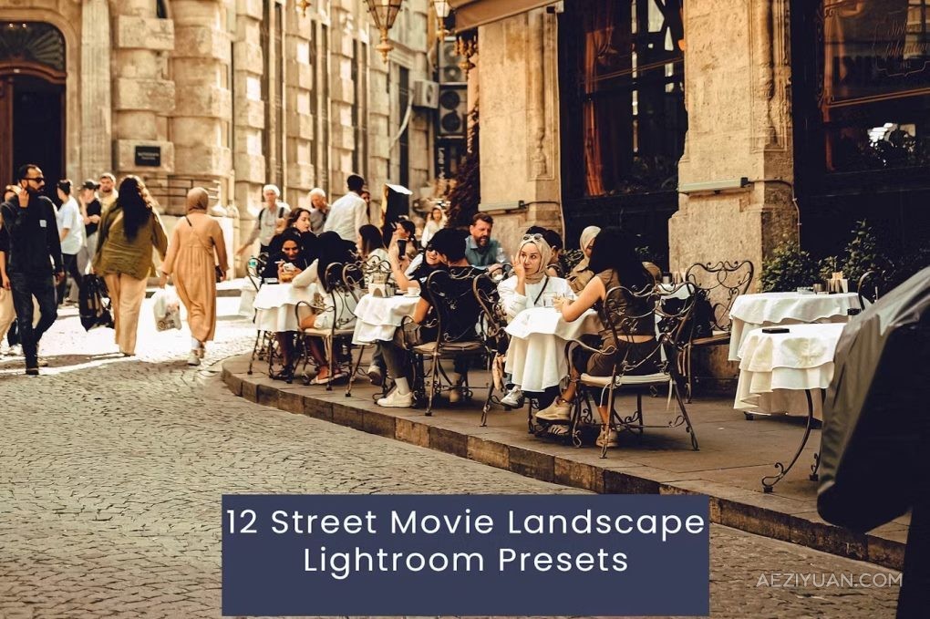 12种街头电影lr预设 12 Street Movie Landscape Lightroom Presets街头,电影,预设,street,movie - AE资源网 www.aeziyuan.com