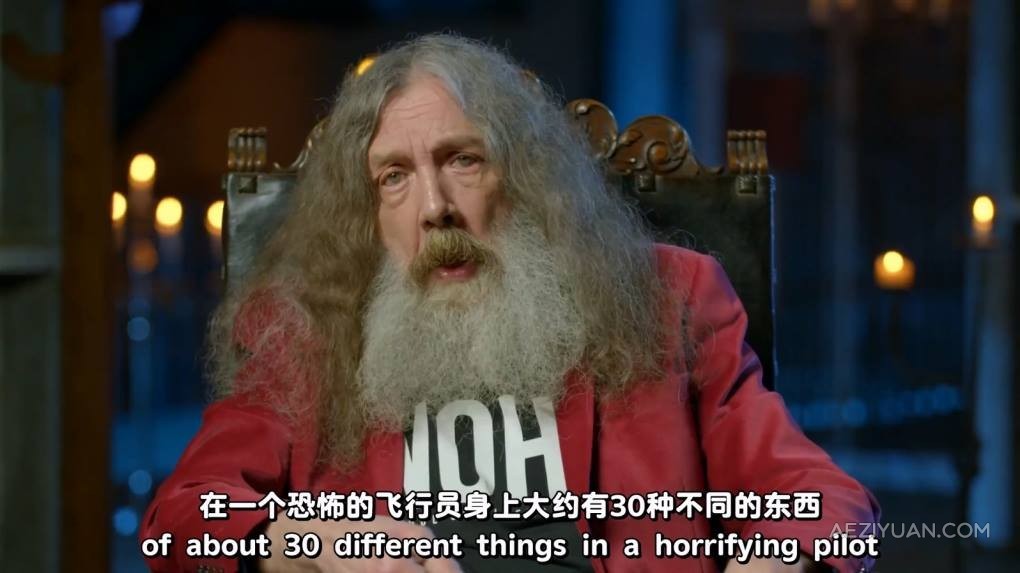 BBCMaestro – 国际知名的作家Alan Moore创作迷人故事-中英字幕 Alan Moore - Storytelling国际,知名,作家,创作,迷人 - AE资源网 www.aeziyuan.com