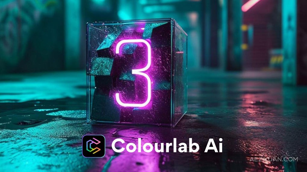 AI智能视频色彩分级调色软件 Colourlab AI v3.1.3 Win版 - AE资源网 www.aeziyuan.com