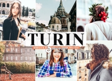 意大利旅拍人像LR预设/手机版LR预设 Turin Lightroom Presets