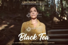 外拍人像通透深色胶片Lightroom预设/APP预设 Black Tea Lightroom Presets