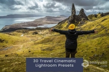 30个旅行电影风光Lightroom预设 30 Travel Cinematic Lightroom Presets