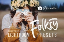 自然乡村柔和色调人像婚礼LR预设/APP调色滤镜 Folksy Lightroom Presets