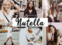 旅拍人像复古胶片LR预设/移动APP预设 Nutella Lightroom Presets