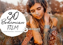 30组电影Lightroom预设  Bohemian Film Lightroom Presets