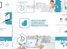 医疗公司企业介绍宣传包装AE模板 Healthcare & Corporate Presentation