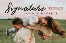 婚礼订婚,情侣爱情故事人像Lightroom预设 Signature Lightroom Presets