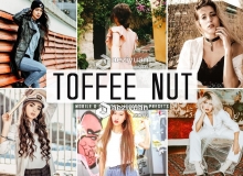 时尚奢华美女博客INS风格Lightroom预设 TOFFEE NUT Lightroom Presets