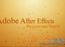 旋转碎片logo AE片头模板Videohive Debris Title HD