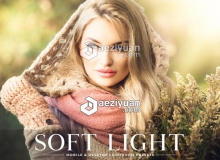 柔光人像Lightroom预设+手机版lr预设 Soft Light Lightroom Presets Pack