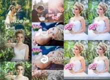 25组专业婚纱婚礼跟拍Lightroom预设 Wedding Lightroom Presets