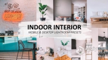 清新室内摄影Lightroom预设/手机APP预设  5 Indoor Interior Lightroom Presets