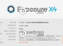 PS胶片插件Alien Skin Exposure X4.5.5 for mac汉化版 Exposure X4 Mac中文版