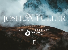 专业旅行自然风景景观LR预设 Joshua Fuller Preset Pack Vol.01