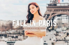 巴黎秋季人像后期调色Lightroom预设 Fall in Paris Pro Lightroom Presets