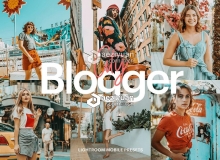 旅行城市博客LR预设/手机LR预设Lightroom Preset-Blogger City Theme