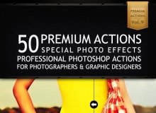 50套超酷PS调色动作 Graphicriver 50 Premium Actions