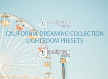 加州旅行梦幻清新粉彩Lightroom预设California Dreaming Collection | LR