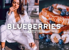 INS蓝莓之夜人像Lightroom预设/APP预设 BLUEBERRIES LIGHTROOM PRESETS