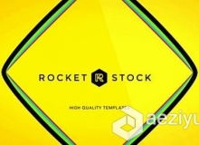 七彩创意Logo演绎动画AE模板 Rocketstock Jubilee Colorful Logo Reveal