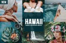 夏威夷时尚人像旅拍写真Lightroom预设 Lightroom Presets HAWAII