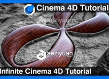 C4D无限循环建模材质渲染视频教程 Infinite Cinema 4D Tutorial