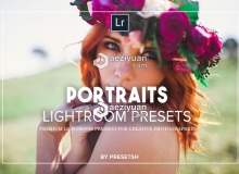 时尚人像复古胶片感Lightroom预设 25 Portraits Lightroom Presets