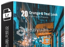 城市夜景街拍电影色调Lightroom预设 20 Orange & Teal Look Lightroom Preset