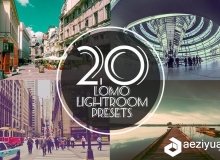 20高级交叉处理Lightroom预设LOMO风格 Lomo Lightroom Presets