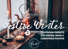 冬季旅行风景Lightroom预设 Festive Winte Lightroomr Preset