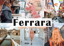 Ferrara旅拍清新明亮风格LR预设/手机预设Ferrara Lightroom Presets