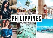 菲律宾旅拍人像LR预设+手机APP预设Philippines Lightroom Presets