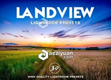 高品质风光摄影Lightroom预设 Landview Lightroom Presets