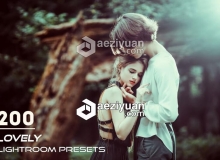 200个唯美梦幻暗色系Lightroom预设 200 Lovely Lightroom Presets